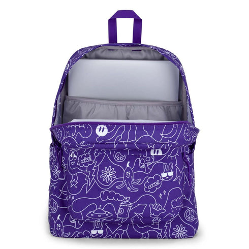 Jansport Superbreak Plus Backpack (Printed) (SA)